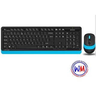 A Tech F Styler Wireless Keyboard And Mouse Desktop Set Fg Shopee