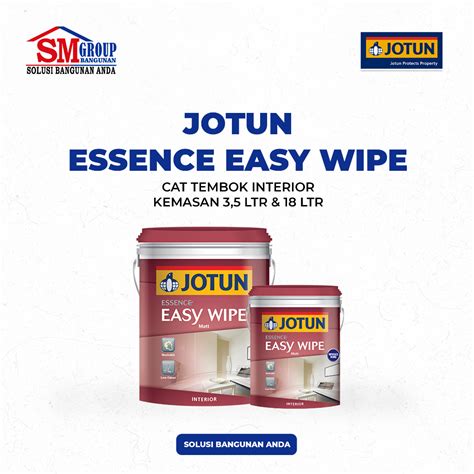 Jual Cat Tembok Interior JOTUN Essence Easy Wipe Shopee Indonesia