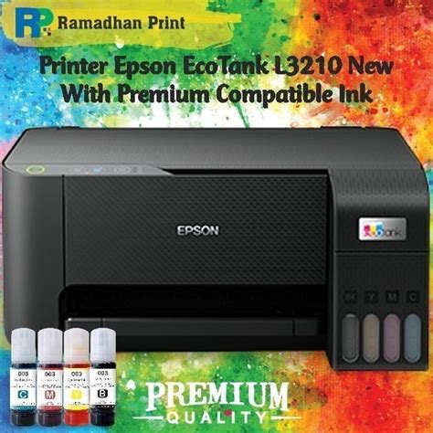 Jual Printer Epson L3210 L3210 Ecotank New Original Multifunction Print Scan Copy Pengganti