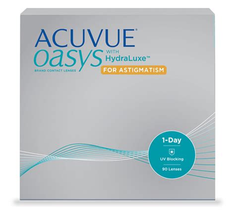 Acuvue Oasys With Hydraluxe Day For Astigmatism Lenzen Lensonweb