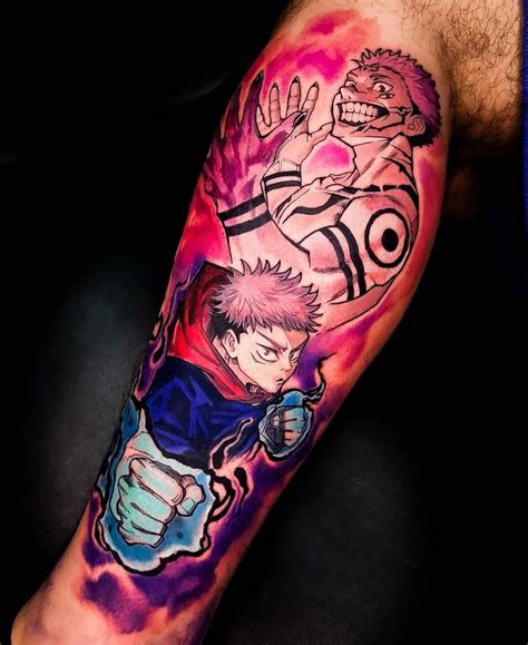 AnimeTattoo Artist Credit On Instagram Sukuna X Itadori Artist