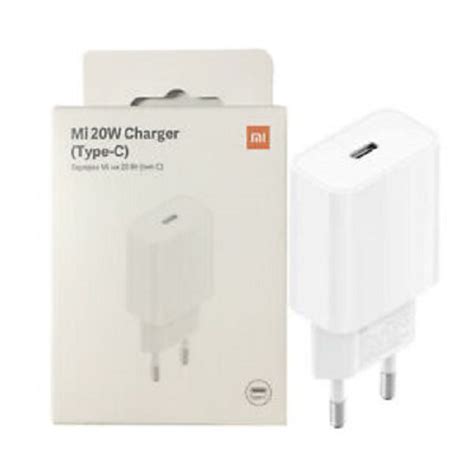 Xiaomi Mi 20W charger Type C EU töltőfej BHR4927GL bevachip hu