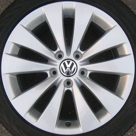 Volkswagen 69887s Oem Wheel 3c8601025a8z8 Oem Original Alloy Wheel