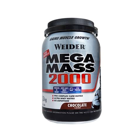 Weider Mega Mass G Fitness Shop