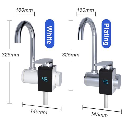 V Electric Kitchen Water Heater Tap Instant Hot Water Faucet Heater Cold Heating Faucet