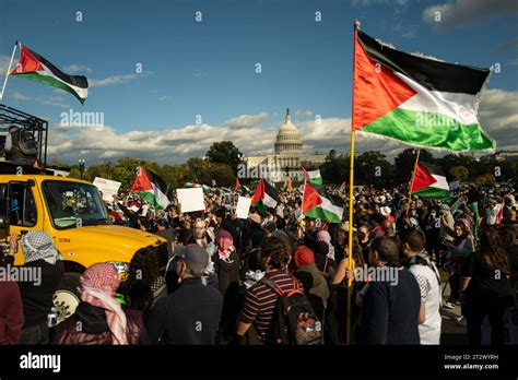 Washington Dc Usa Oktober Hamas Zwischen Israel Und