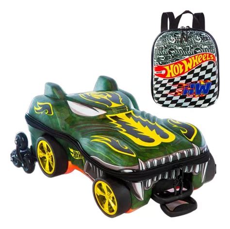 Mochila Hot Wheels Lancheira Infantil MercadoLivre