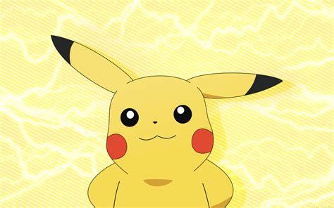 Pikachu Hd Wallpaper The Electric Charm Of Anime Pokémon