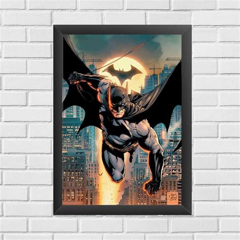 Quadro decorativo A3 Batman Filme Super Heroí Elo7