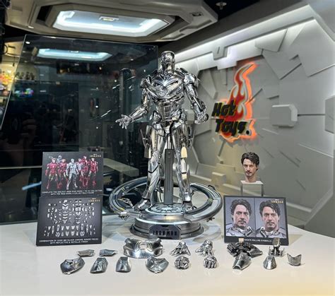 Hot Toys 1 6系列可動蒐藏模型 鋼鐵人 Mark2 合金版2 0 MMS733D59 無人島玩具