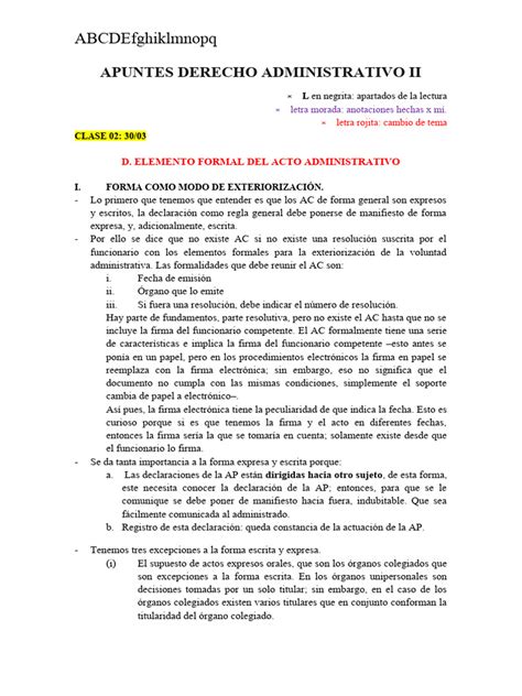 Apuntes Derecho Administrativo Ii Pdf Justicia Crimen Y Violencia