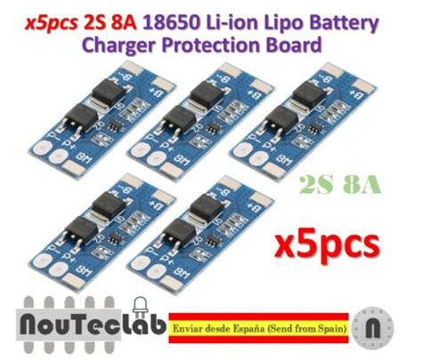 Pcs S A Li Ion Lipo V V Battery Protection Board Bms Pcm