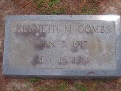 Kenneth Malcolm Combs 1917 1961 Mémorial Find a Grave