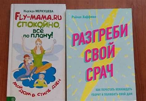 Книги по уборке дома и тайм менеджменту для мам | Festima.Ru – частные ...