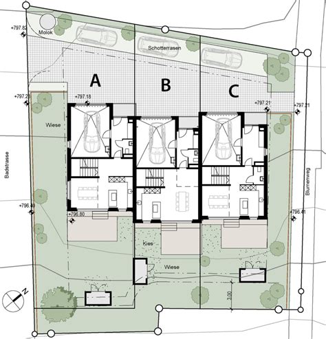 Rab Architekten Dreifamilienhaus Blumenweg Heiden