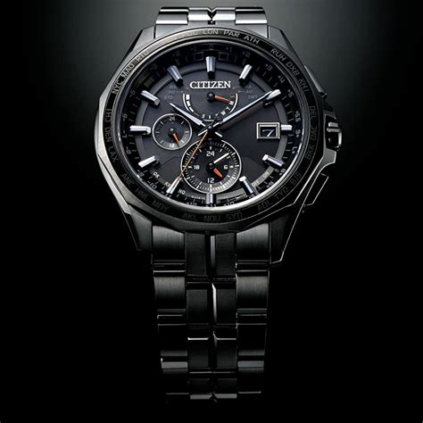 Citizen Attesa At E Eco Drive Atomic Radio Titanium Watch