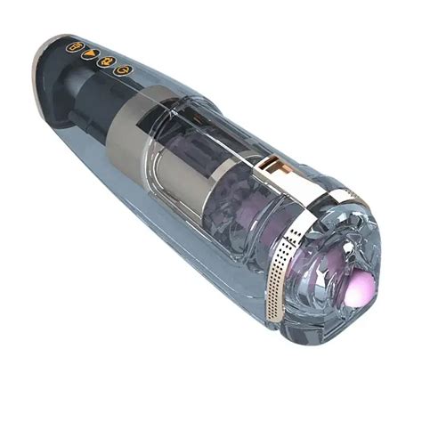 Thrusting Modes D Realistic Vagina Textured Sucking Heating Telescopic Male Masturbator PAPLISS