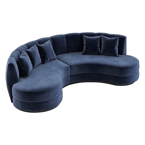 Curved Sectional Sofas | Baci Living Room