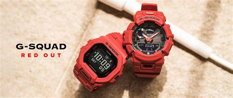 Watch G Shock Red