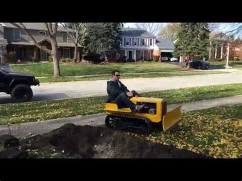 Building A Mini Bulldozer From Lawnmower Parts Artofit