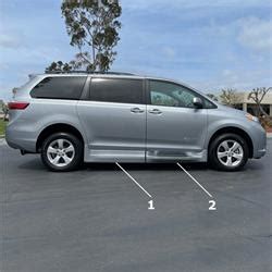 Braunability Toyota Sienna Wheelchair Van Parts