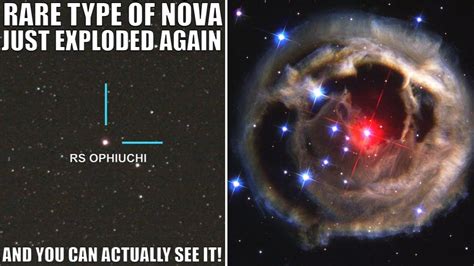Wow Rare Nova Just Exploded In The Milky Way Visible To The Naked Eye
