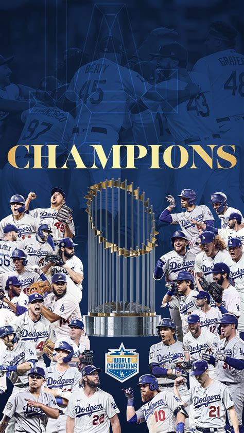 Los Angeles Dodgers On Twitter Change Your Wallpaper Champs