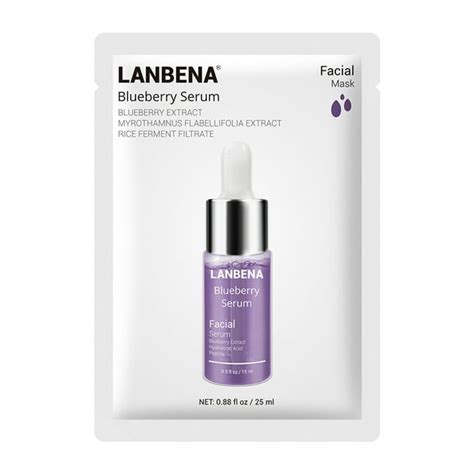 Lanbena Blueberry Serum Facial Moisturizing Original Mask Skin Care Walmart Ca