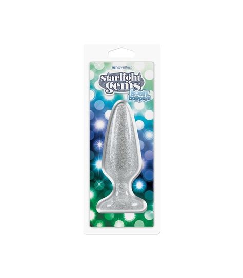 Comprar Booty Boppers Plug Anal Grande Plata En Sex Shop Online Vibralia