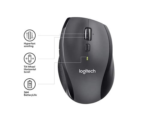 Logitech 910-001949 M705 Marathon Wireless Mo33392 | Uae.Jazp.com