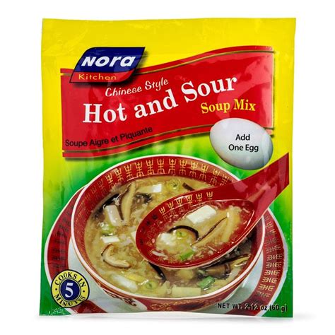 Nora Chinese Style Hot And Sour Soup Mix By Weee Hot And Sour Soup Sour Soup Soup Mixes