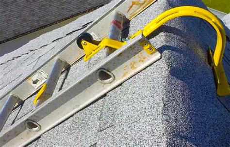 How To Put A Ladder On A Sloped Roof Roofscour