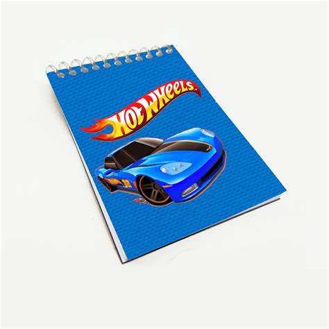 Bloquinho Lembrancinha Para Festa Tema Hot Wheels Elo