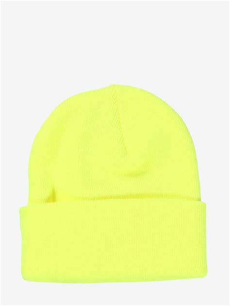 Stüssy Stock Cuff Beanie イエロー FARFETCH JP