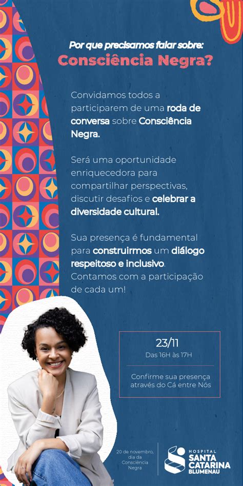 Roda de conversas Dia da Consciência Negra Behance