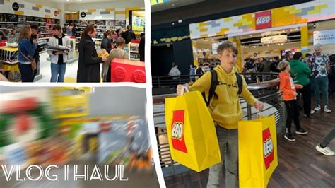 Otwarcie LEGO store a w łodzi vlog i haul YouTube