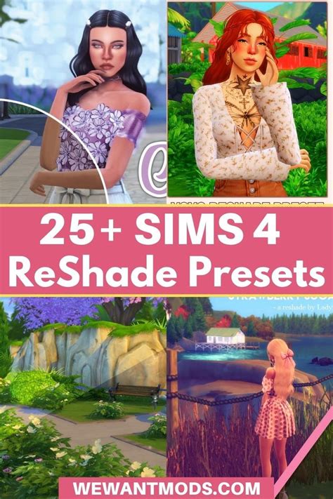 25 Remarkable Sims 4 Reshade Presets Sims 4 Sims Sims 4 Cc Packs