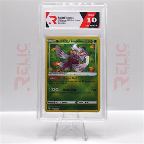 Mavin Radiant Tsareena 2022 Pokemon SWSH Silver Tempest 016 195