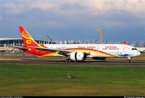 B 1342 Hainan Airlines Boeing 787 9 Dreamliner Photo By Tang Minxin