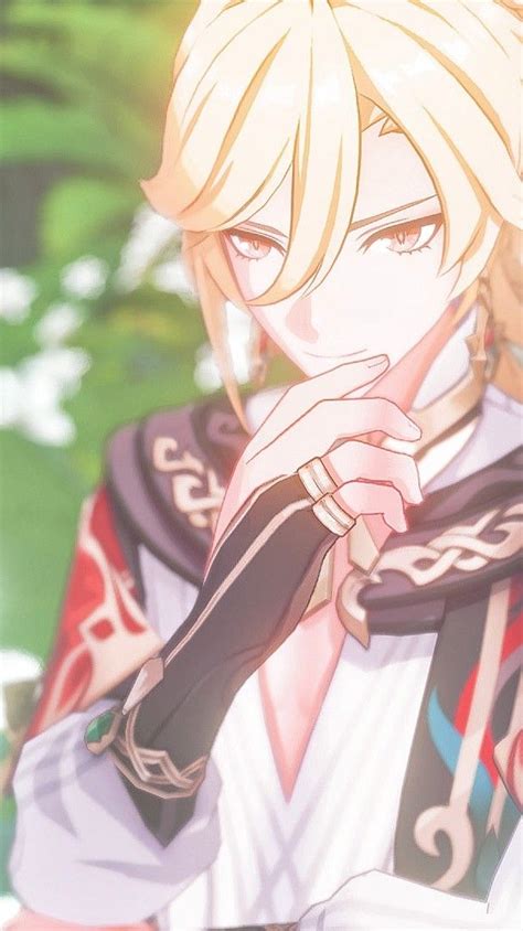 Kaveh Blonde Guys Cute Chibi Pretty Baby