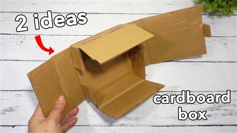 Cardboard Box Making Plans Image To U