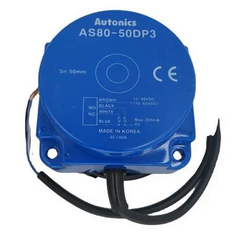 AUTONICS Wire Type AS80 50DP3 Proximity Sensor Sensing Distance