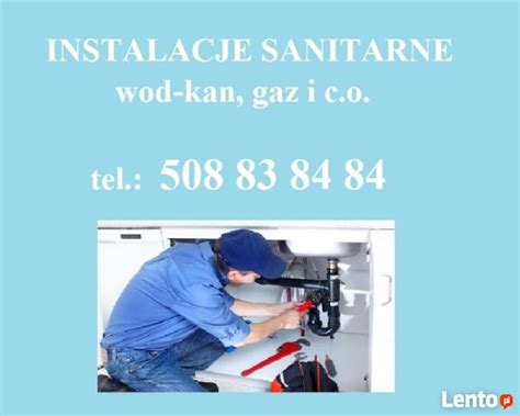 ZUT Instalacje Sanitarne wod kan gaz i c o Hydraulik Poznań