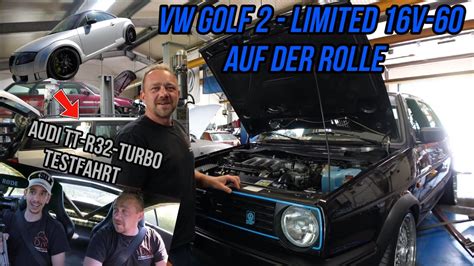 Turbo Gockel VW GOLF LIMITED EDITION 16V G60 AUF DER ROLLE AUDI