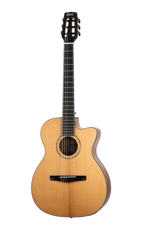 Cort Gold-OC8-NYLON-WCASE-NAT Классическая гитара со звукоснимателем, с ...