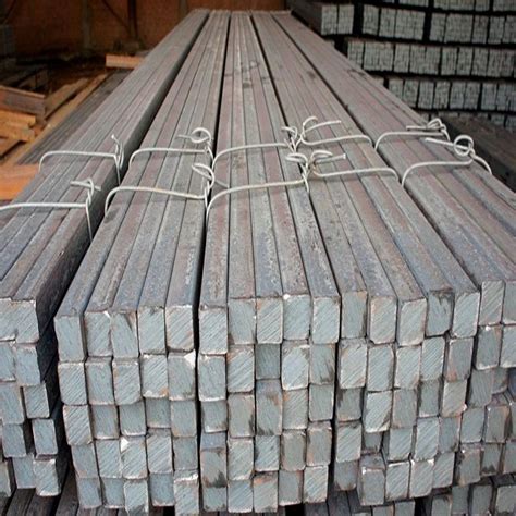 1012 Mild Steel Billets Square Bars For Industrial Use Thickness 20