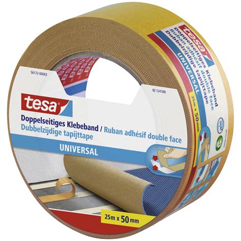 Tesa Doppelseitiges Klebeband Beige Bxl X Cm Hagebau De