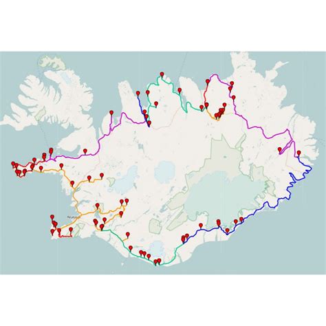 Iceland Ultimate Road Trip, PDF Travel Guide + city walk Reykjavik