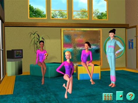 Screenshot Of Barbie Team Gymnastics Windows 2001 Mobygames