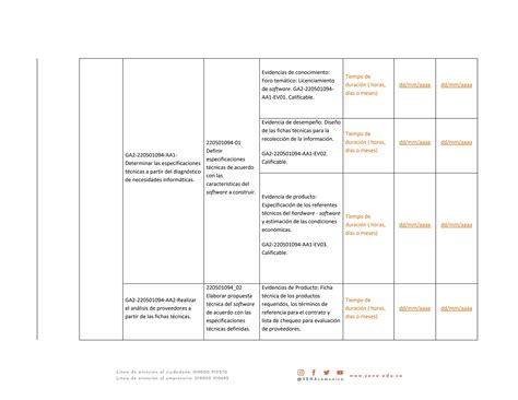 Cronograma DE ACTIVIDADES TECNOLOGIA EN ADSO Docx